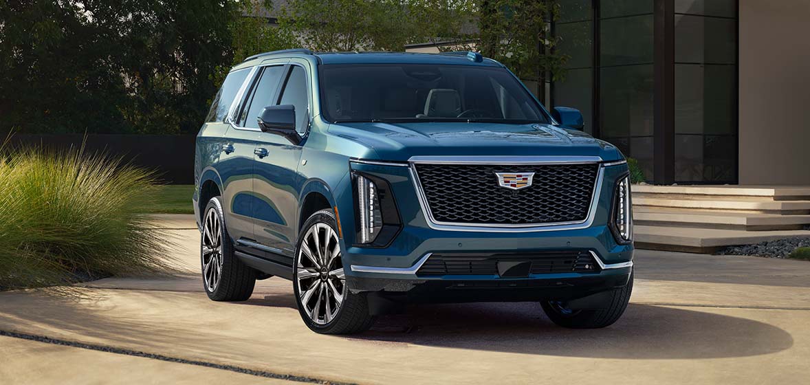 Nuevo diseño de parrilla iluminada deportiva con emblema en tu Cadillac Escalade 2025