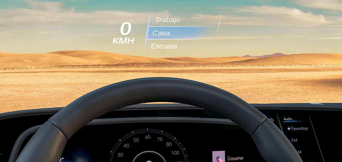 Head-up display en tu camioneta de lujo, nueva Cadillac Escalade 2025
