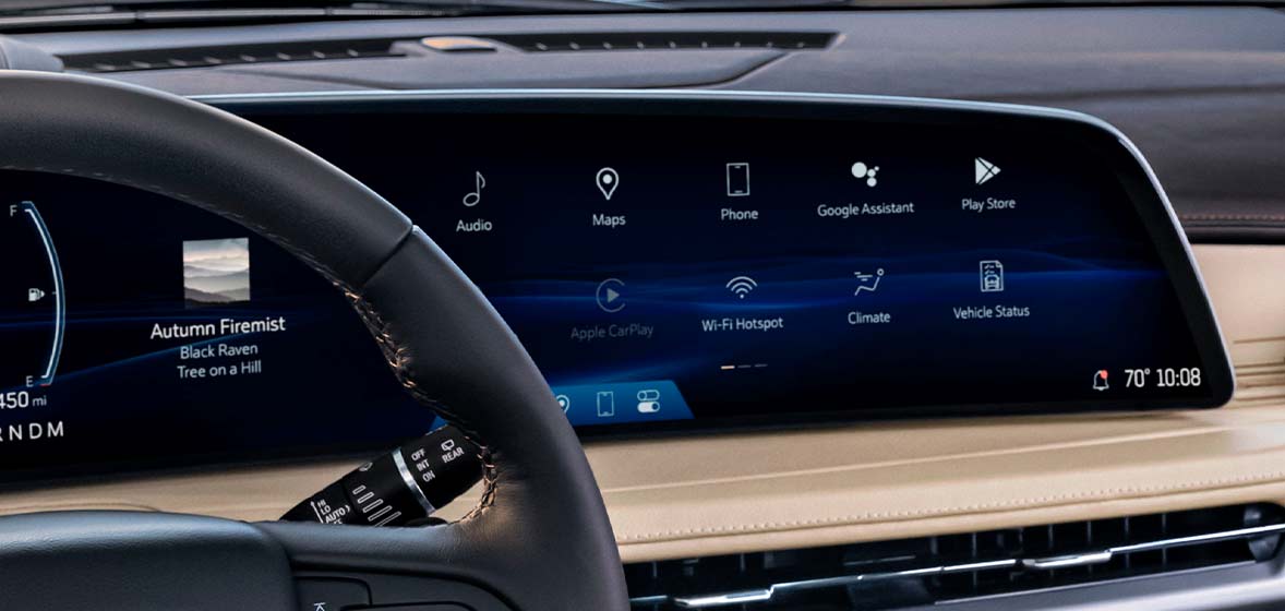 Google Built - In en tu camioneta compacta de lujo, Cadillac XT4 2025