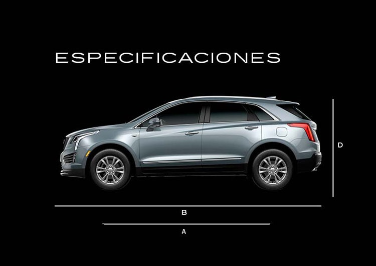 Especificaciones de tu Cadillac XT5 2024, SUV de lujo