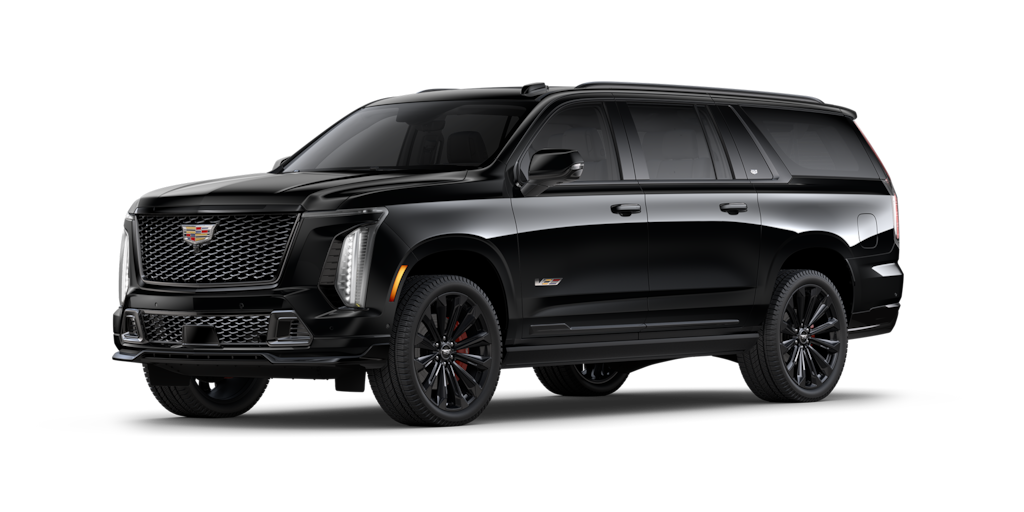 Cadillac Escalade-V versión ESV color black raven