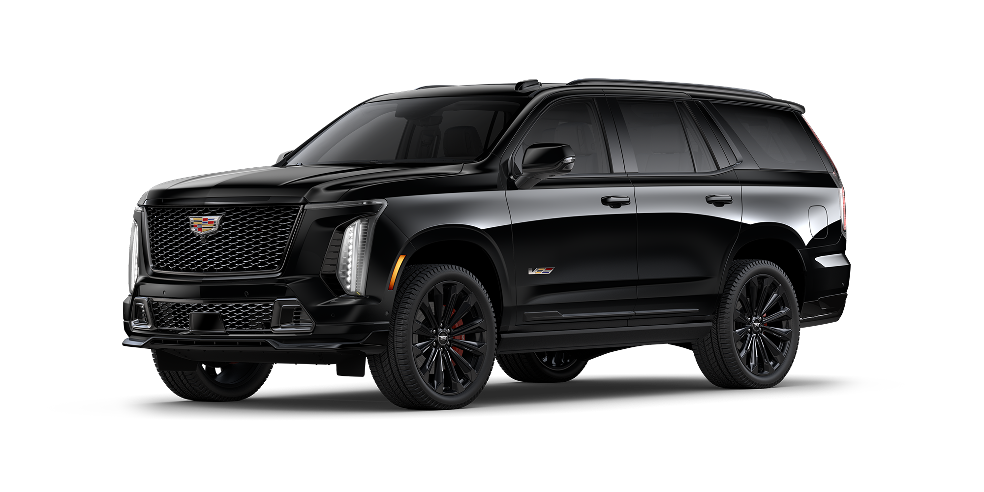 Cadillac Escalade-V versión SUV color black raven