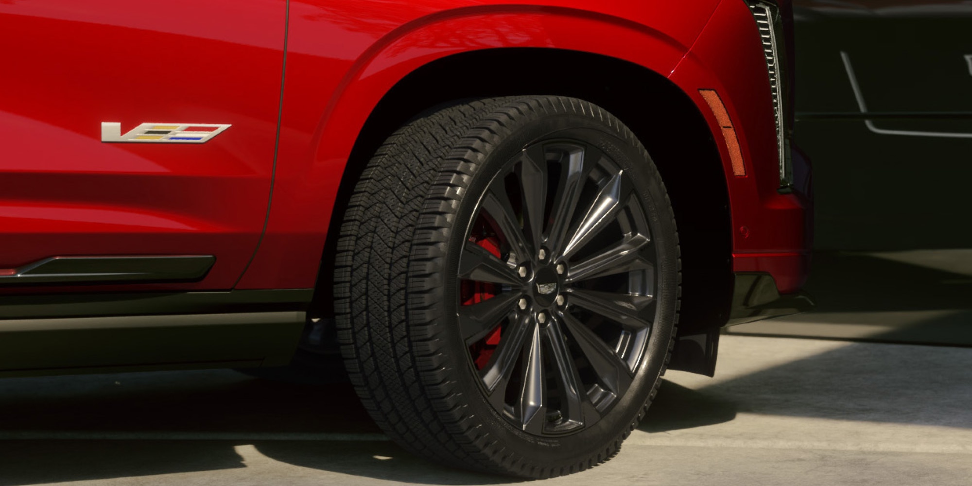 Deslumbrantes rines de 24 pulgadas en tu camioneta de lujo, Cadillac Escalade-V 2026