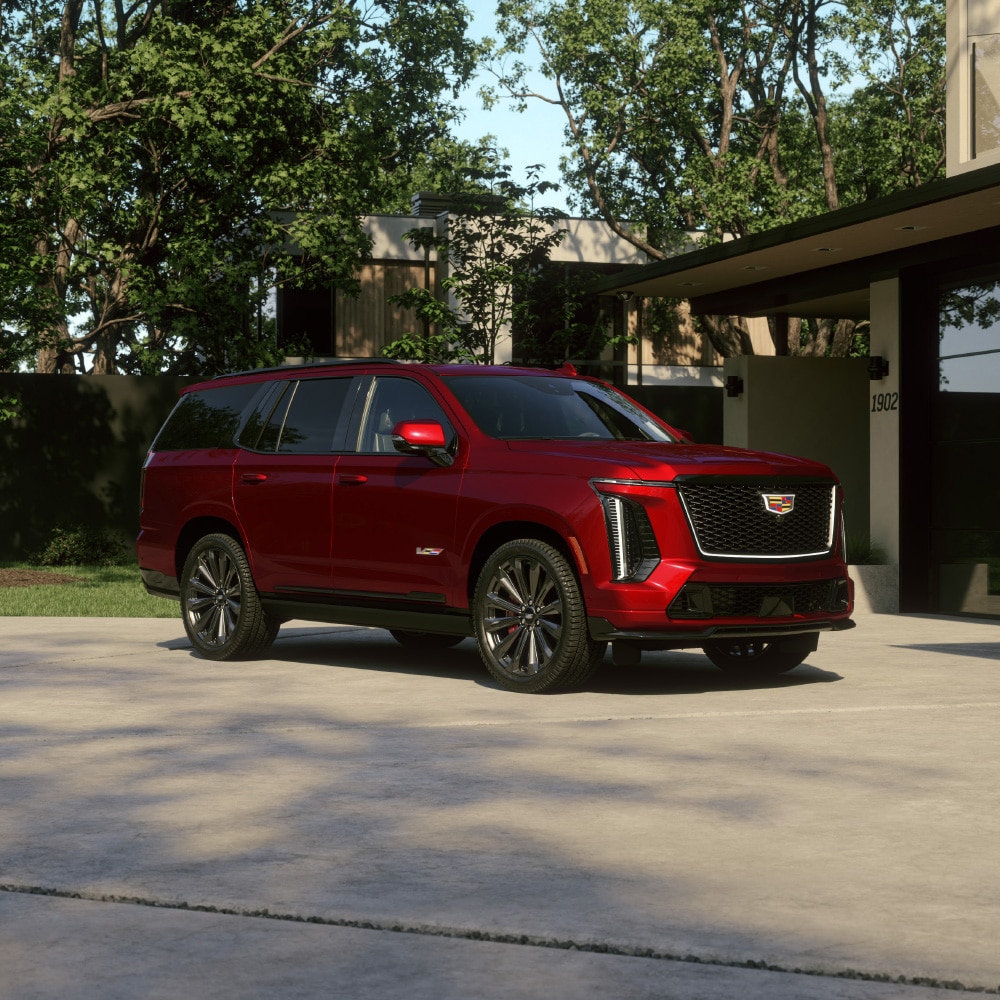 Icónica silueta sofisticada y poderosa de Cadillac Escalade-V 2026