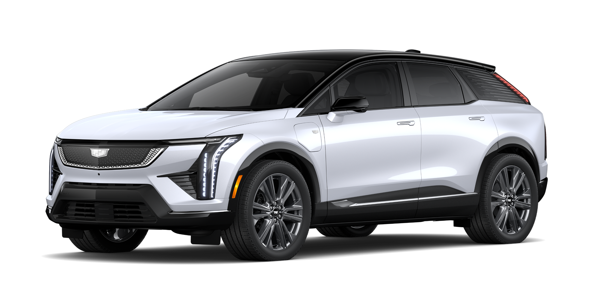 Cadillac OPTIQ 2027 en color exterior Polar White